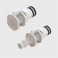 Twist Lock Couplings -  Plug, Non-Valved - Polypropylene