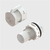 Twist Lock Couplings -  Socket, Non-Valved - Polypropylene