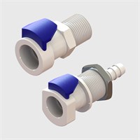 Acetal (Break Away) Thumb Latch Sockets, Valved - Q5 Series