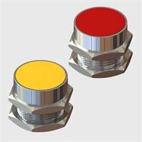 Panel Mountable, Actuator, Push Button Actuator