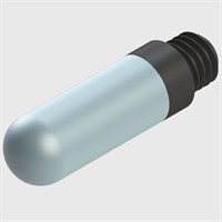 M5 Long Body Style Polyethylene Silencer, Sintered Polyethylene Element