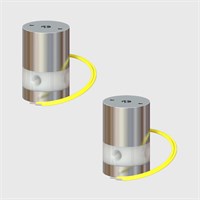 PEEK 3 Way Isolation Valves Normally Closed 0.040" Orifice Effective Size