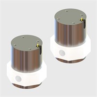 2 Way Isolation Valve PTFE Seal Normally Closed 1/8" NPS Female Thread