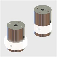 2 Way Isolation Valve PTFE Seal Normally Open 1/4-28 UNF Female Thread